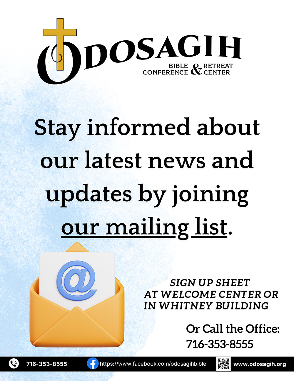 Sign Up For Mailing